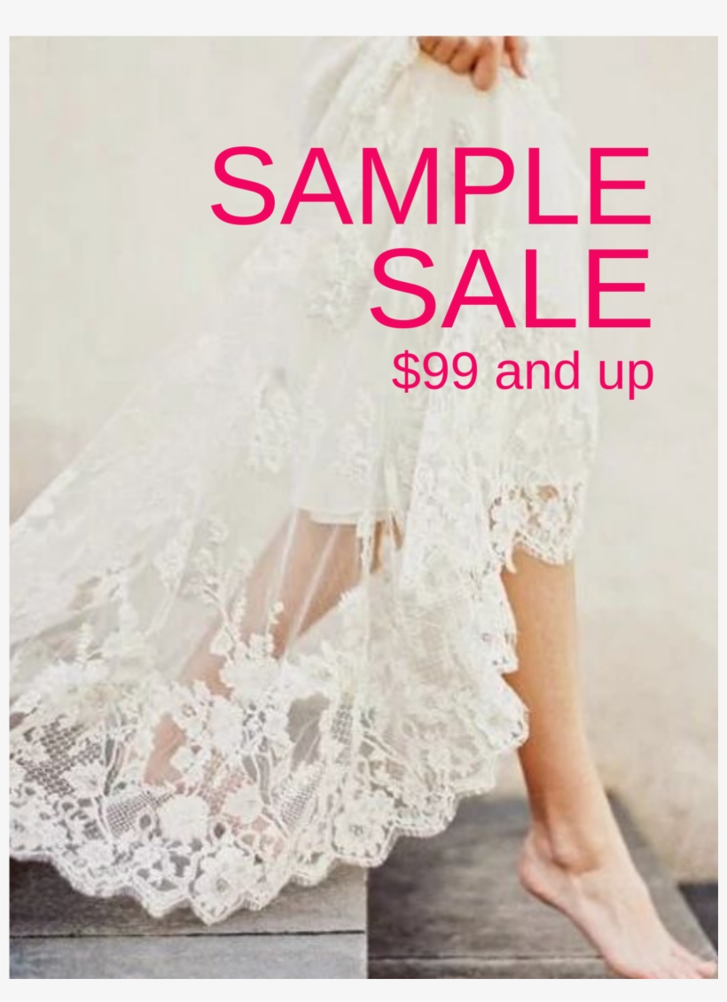 Bridal Gown Sample Sale - Wedding, transparent png download