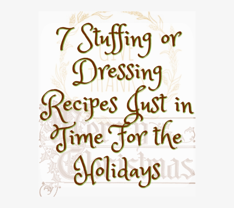 Stuffing Or Dressing - Best Thing Poster Print By Anna Quach, transparent png download