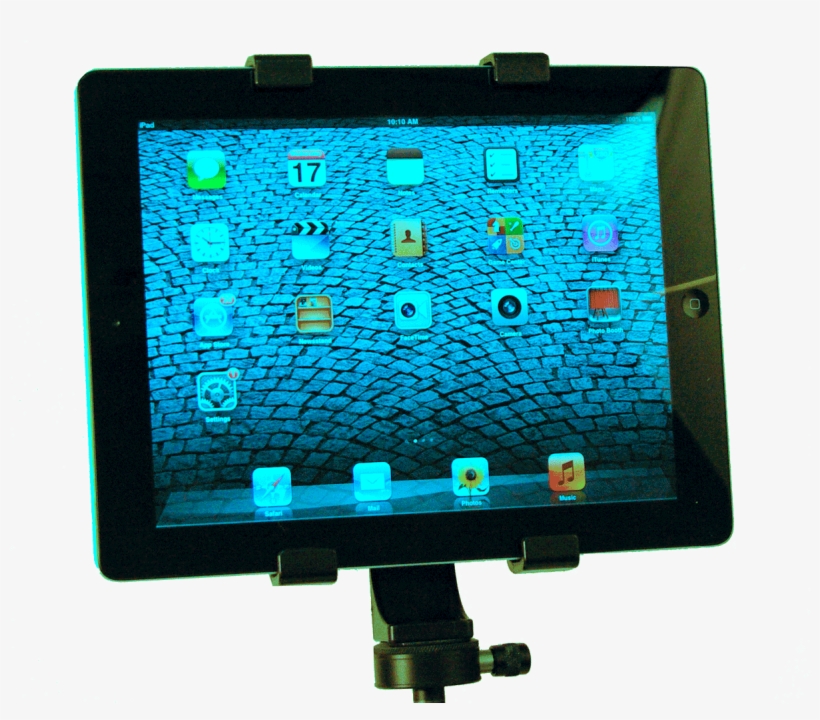 Universal Ipad Tripod Adapter Is An Adjustable Adapter - Stm Dux Ultra Protective Case For Ipad Air Black, transparent png download