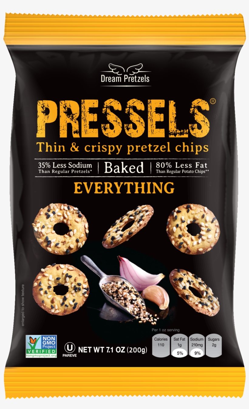 A Healthier Snack, Both Crunchy And Tasty, With Less - Dream Pretzels Pressels, transparent png download