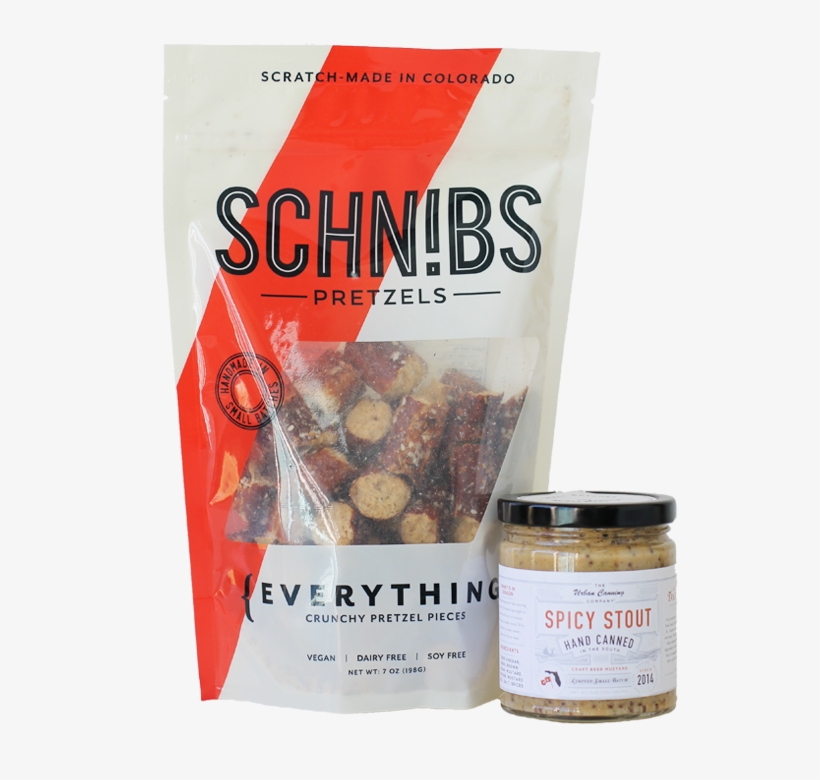 Spicy Stout Schnibs Everything Pretzel Combo, transparent png download