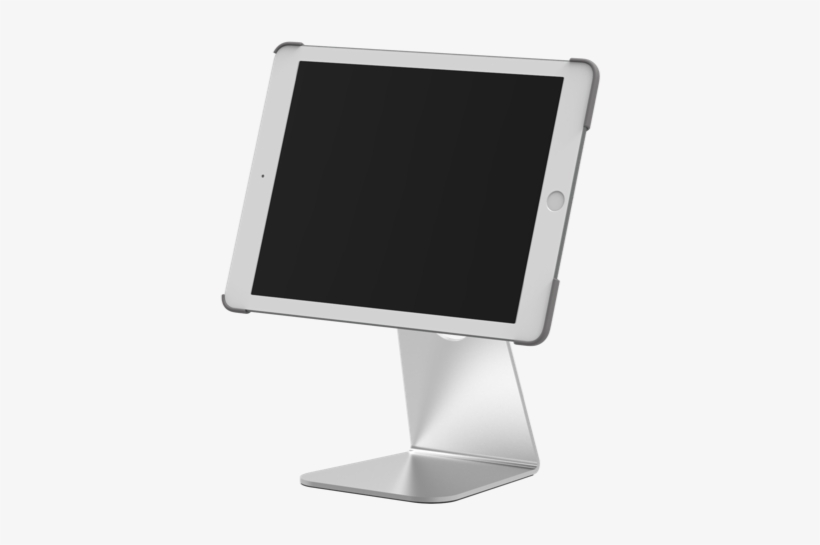 Table Top Pivot Stand Is Compatible With Ipad - Ipad, transparent png download