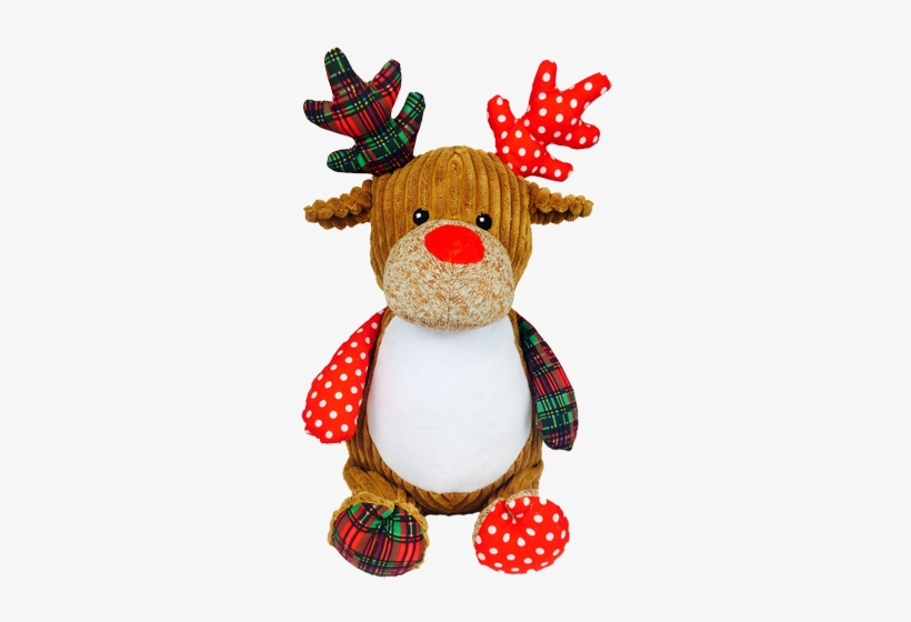 Monogrammed Me Personalised Stuffed Christmas Harlequin, transparent png download