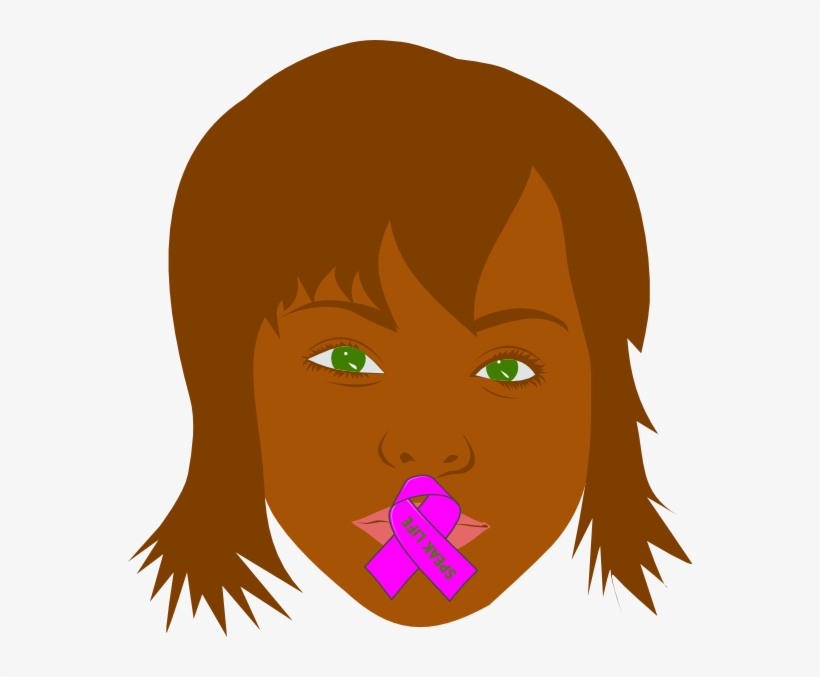 Girl With Purple Hair Clip Art, transparent png download