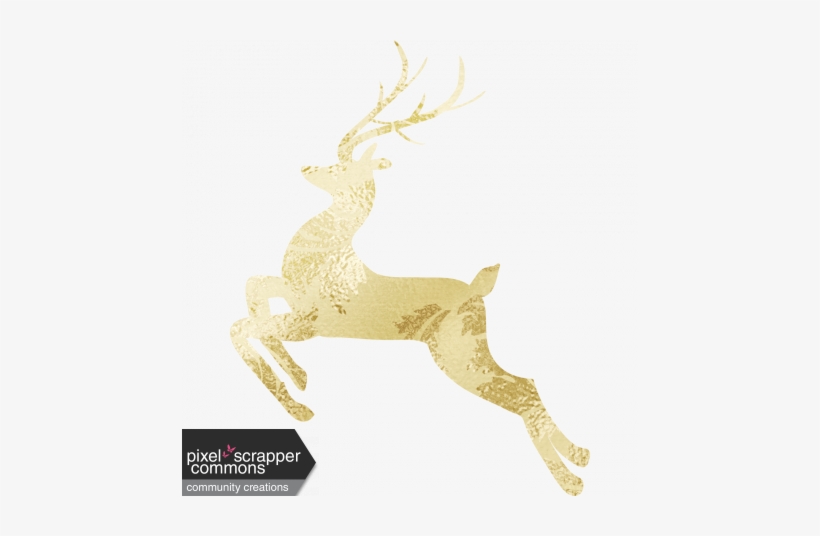 Gold Leaf Foil - Digital Scrapbooking, transparent png download