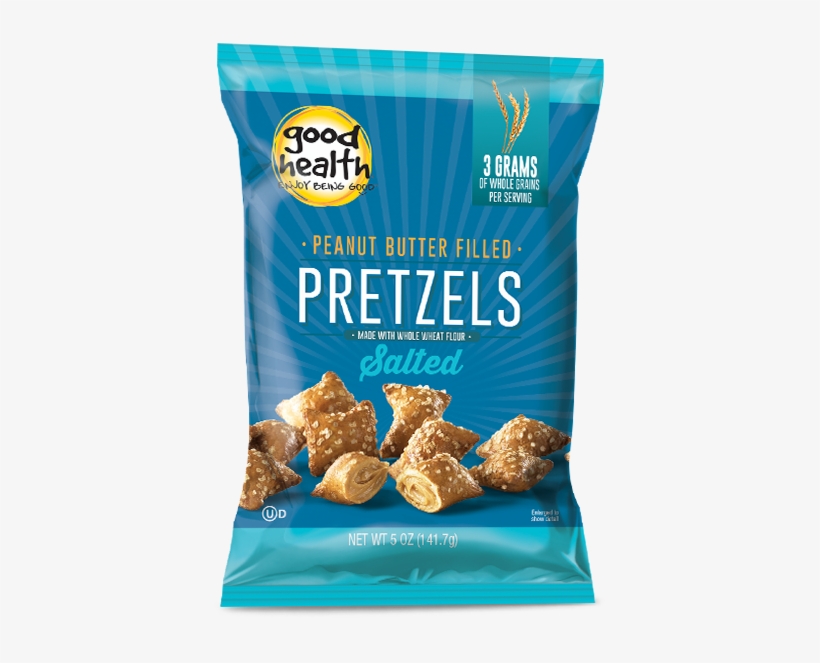 Good Health Peanut Butter Pretzels - Good Health Natural Foods - Peanut Butter Filled Pretzels, transparent png download