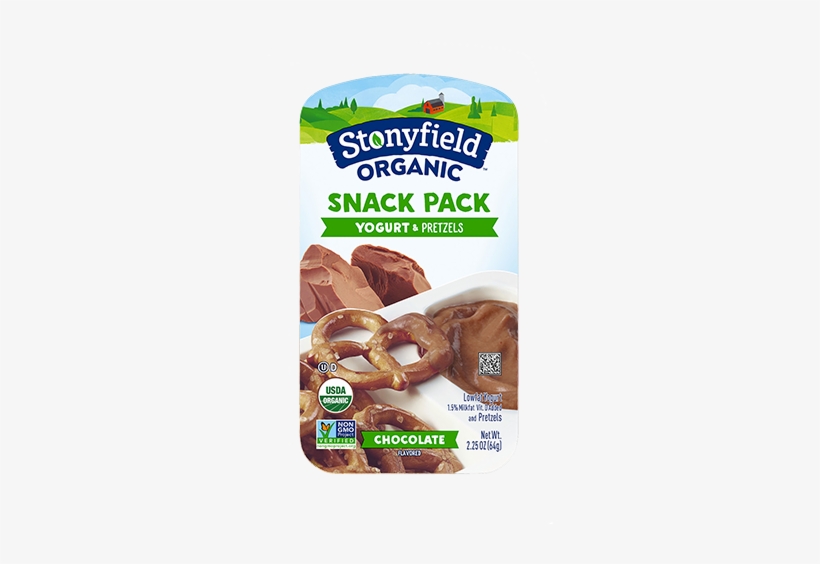 Chocolate & Pretzels Snack Pack - Stonyfield Organic Snack Pack, transparent png download