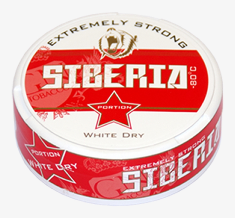 Siberia -80°c Red Label Portion 1 Can - Siberia Snus, transparent png download