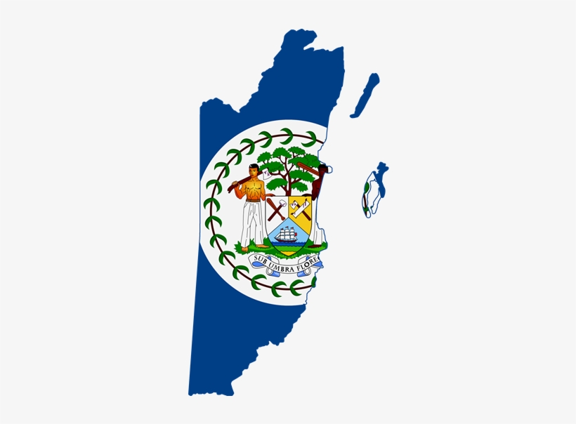 Mexico To Belize Border Crossing - Belize Coat Of Arms Rectangle Magnet, transparent png download