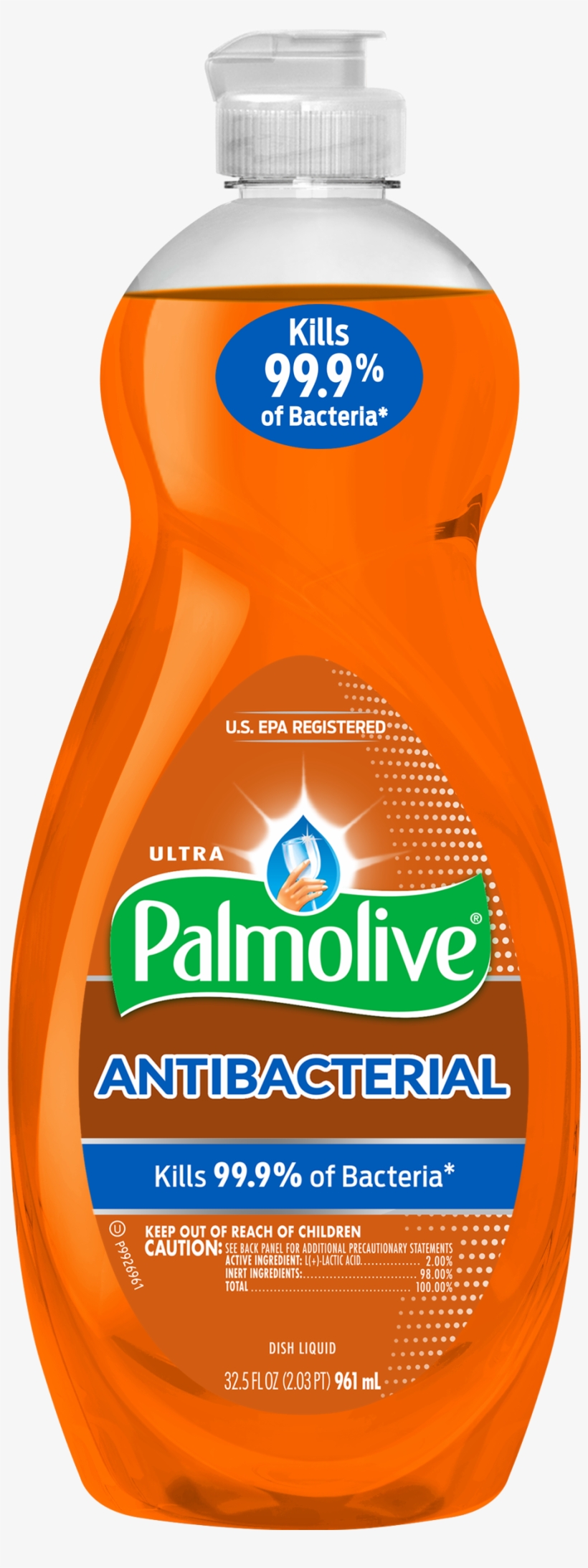 Palmolive Ultra Dishwashing Liquid Antibacterial Dish - Palmolive Ultra Antibacterial Dish Liquid & Hand, transparent png download