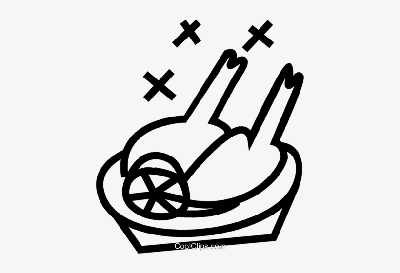 Turkey Dinner Royalty Free Vector Clip Art Illustration, transparent png download