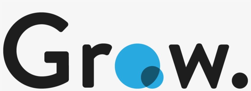 Grow Png Picture - Powered By Grow Logo, transparent png download