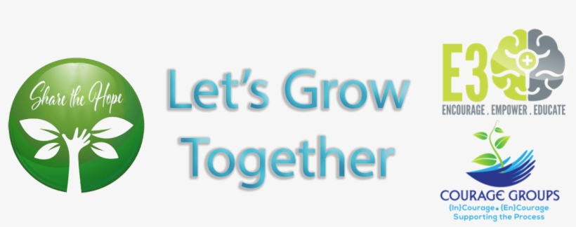 Cropped Lets Grow Together - Graphic Design, transparent png download