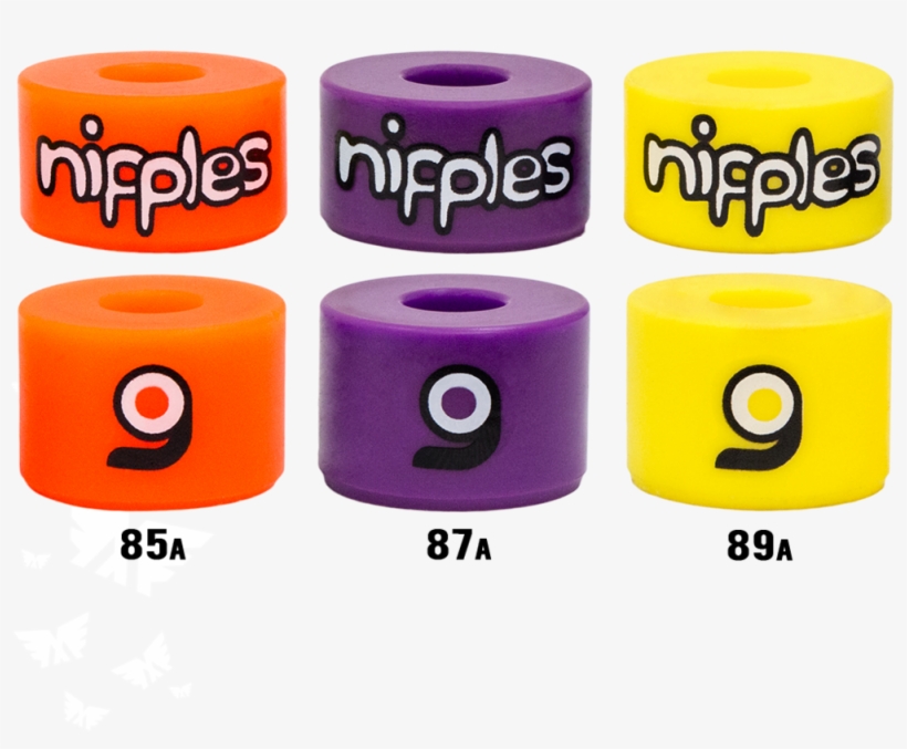Orangatang Nipples Longboard Skateboard Bushings Pack - Nipple Bushings, transparent png download