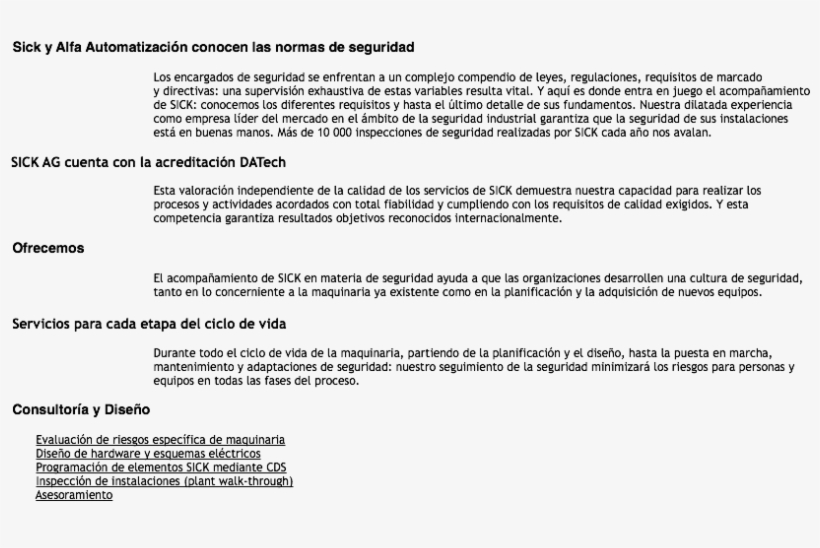 Sick Y Alfa Automatización Conocen Las Normas De Seguridad - Statute, transparent png download