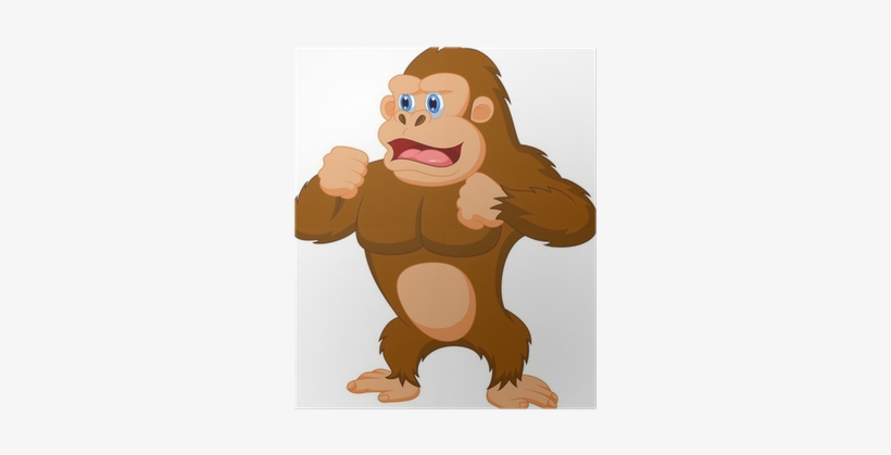 Gorilla Cartoon, transparent png download