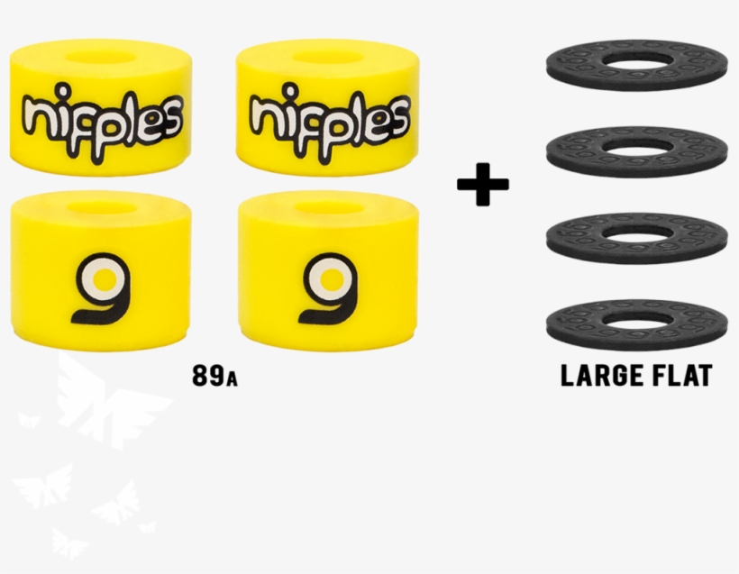 Orangatang Nipples Longboard Skateboard Bushings Pack - Orangatang Wheels Skateboard Longboard Truck Bushings, transparent png download