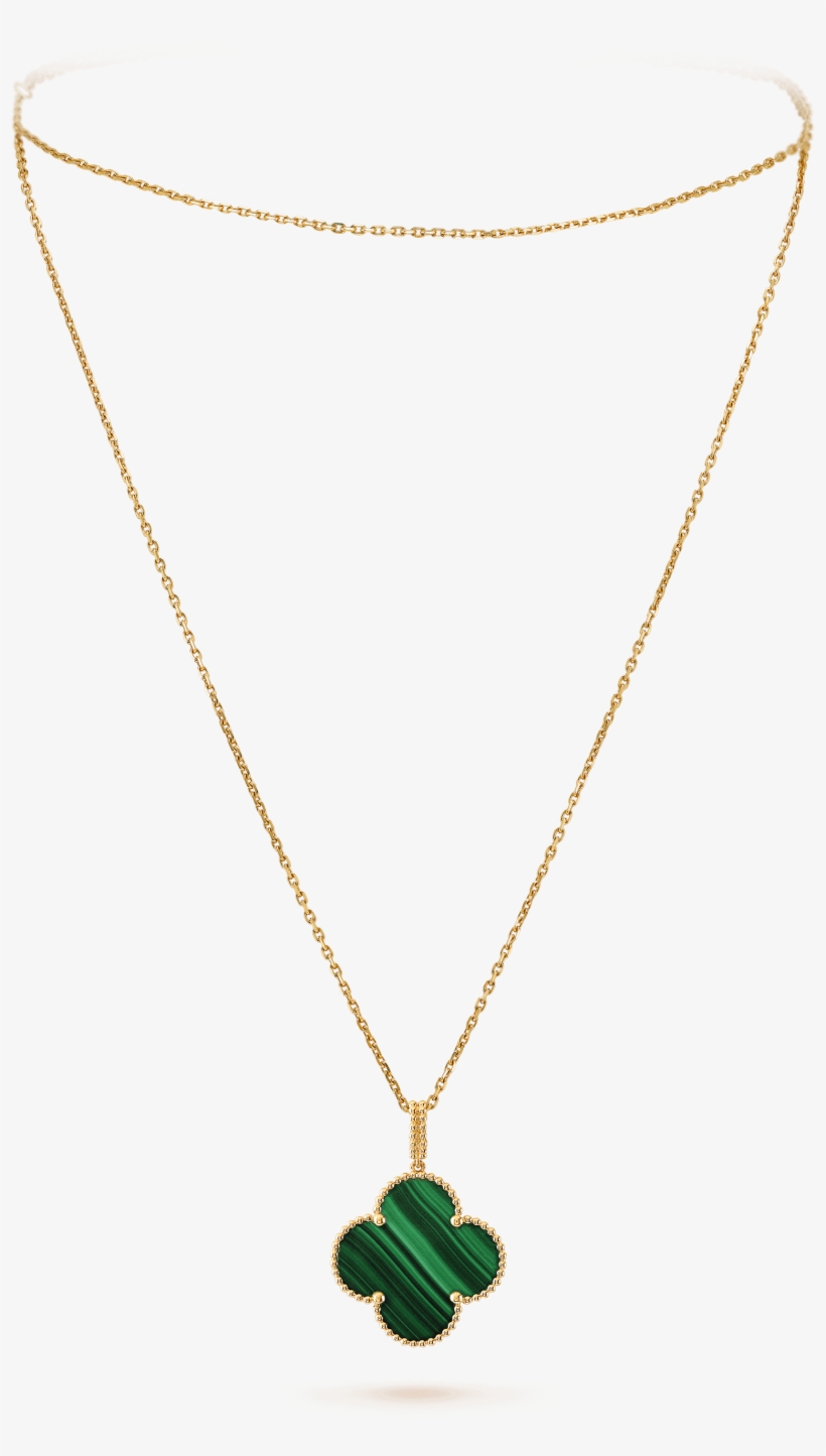 Van Cleef And Arpel Necklace Green, transparent png download