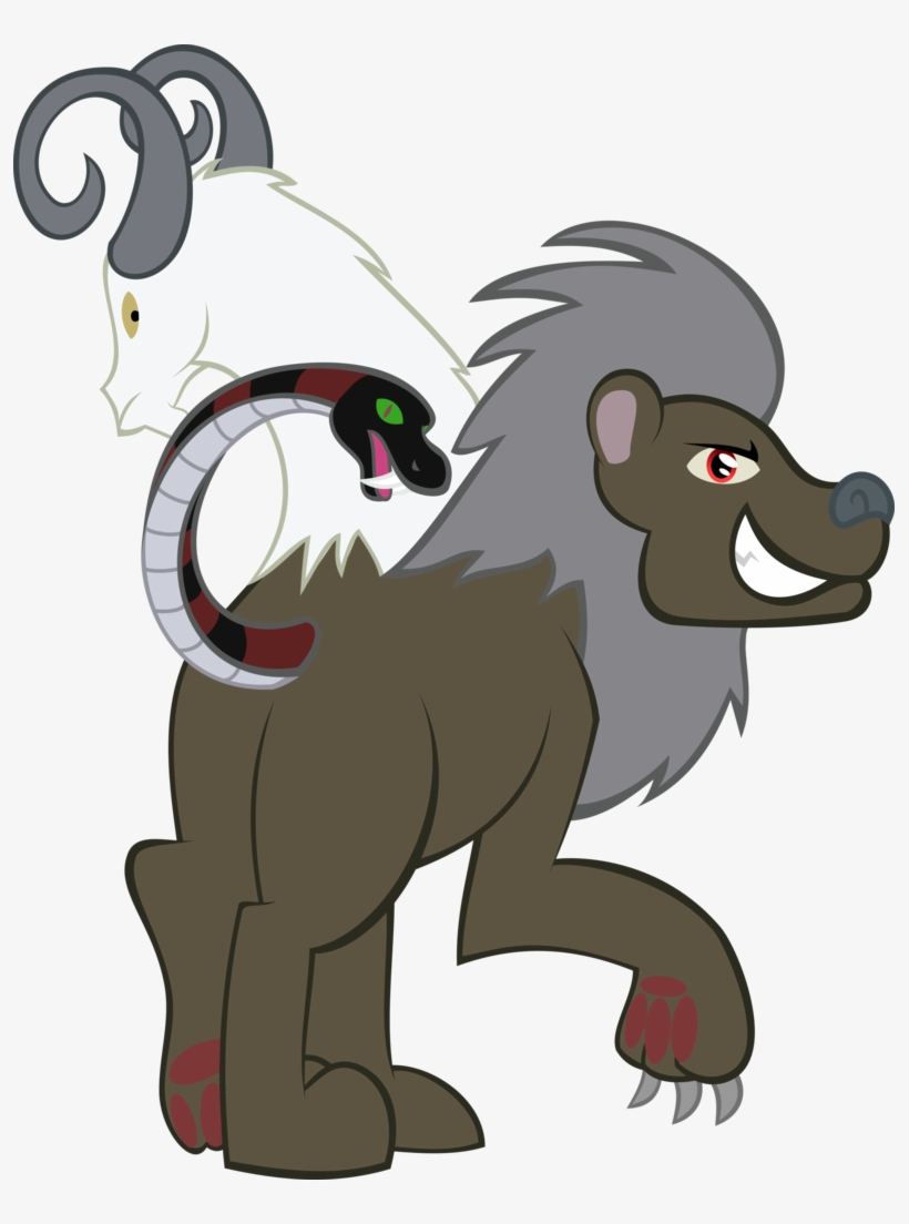 Absurd Res, Artifact, Artist - Chimera Mlp Transparent PNG - 795x1024 ...