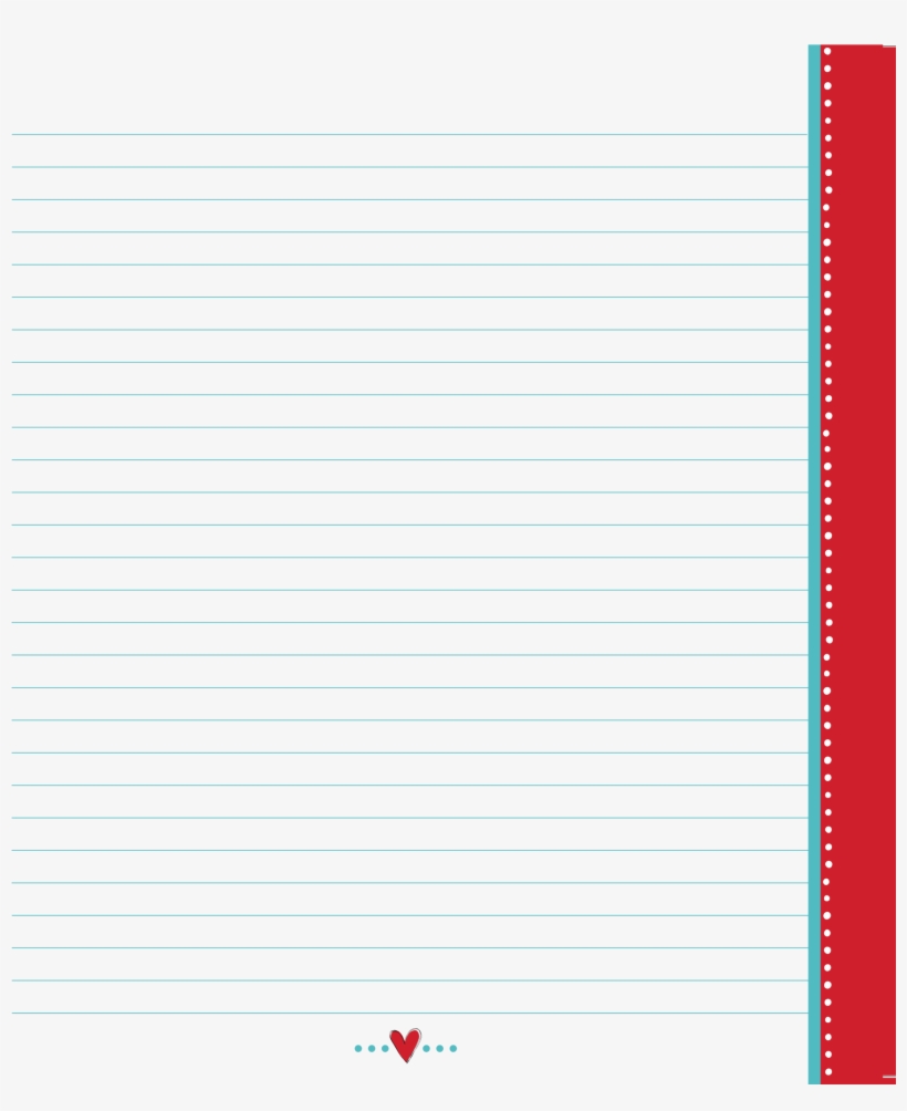 Notebook- Hello Today Teal With Red - Slope, transparent png download