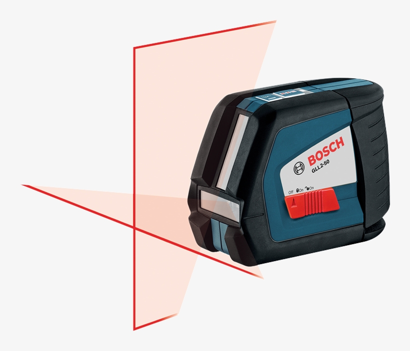 Gll 2 50 Self Leveling Cross Line Laser Level - Bosch Gll 2 50, transparent png download