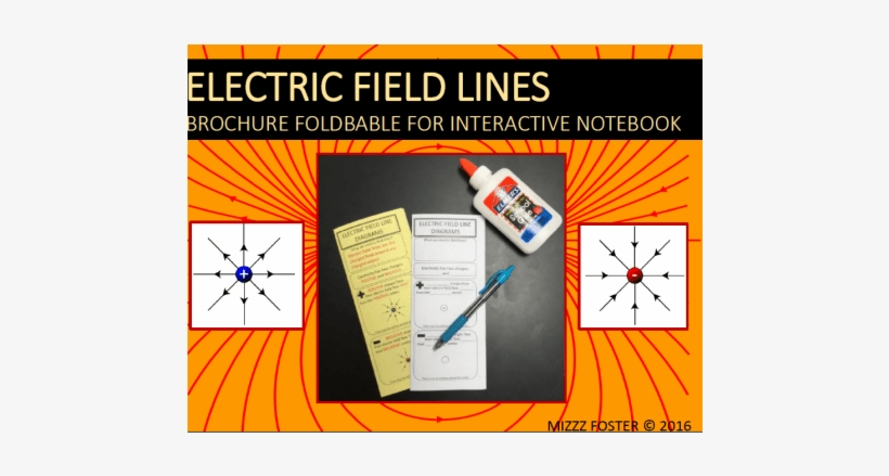 Electric Field Lines Brochure Graphic Organizer For - Graphic Organizer, transparent png download