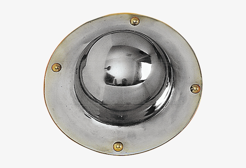 Round Steel Shield Boss - Deepeeka Ah6754 Hand Forged Iron Medieval Shield Fully, transparent png download