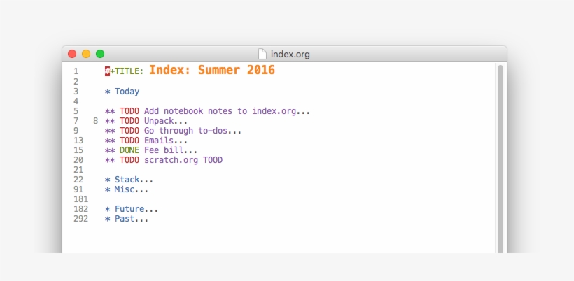 The Left-most Gutter Is Populated By Linum , But The - Emacs, transparent png download