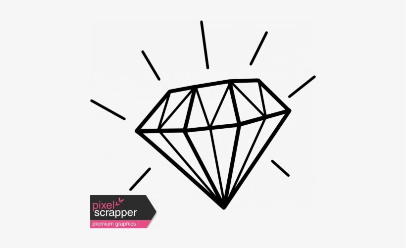 Diamond Bling Illustration - Shine Bright Like A Greeting Cards, transparent png download