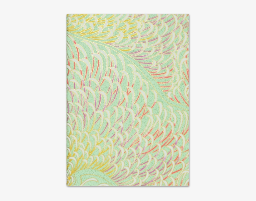 Esmie Paperback Notebook Mint Chrysanthemum - Motif, transparent png download