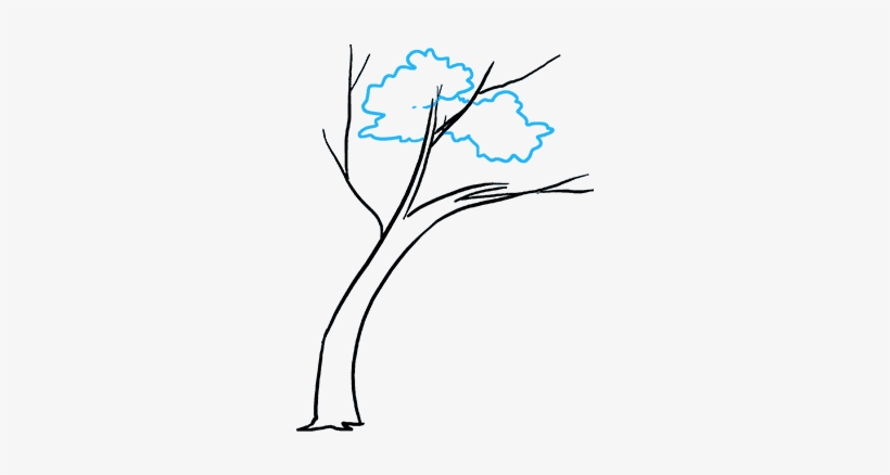 How To Draw Falling Leaves - Drawing, transparent png download