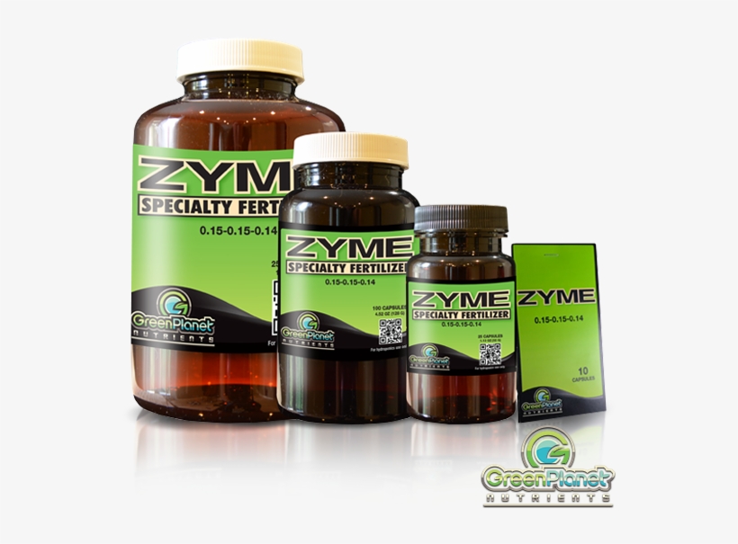 Green Planet Zyme Capsules - Green Planet Zyme 10 Caps, transparent png download