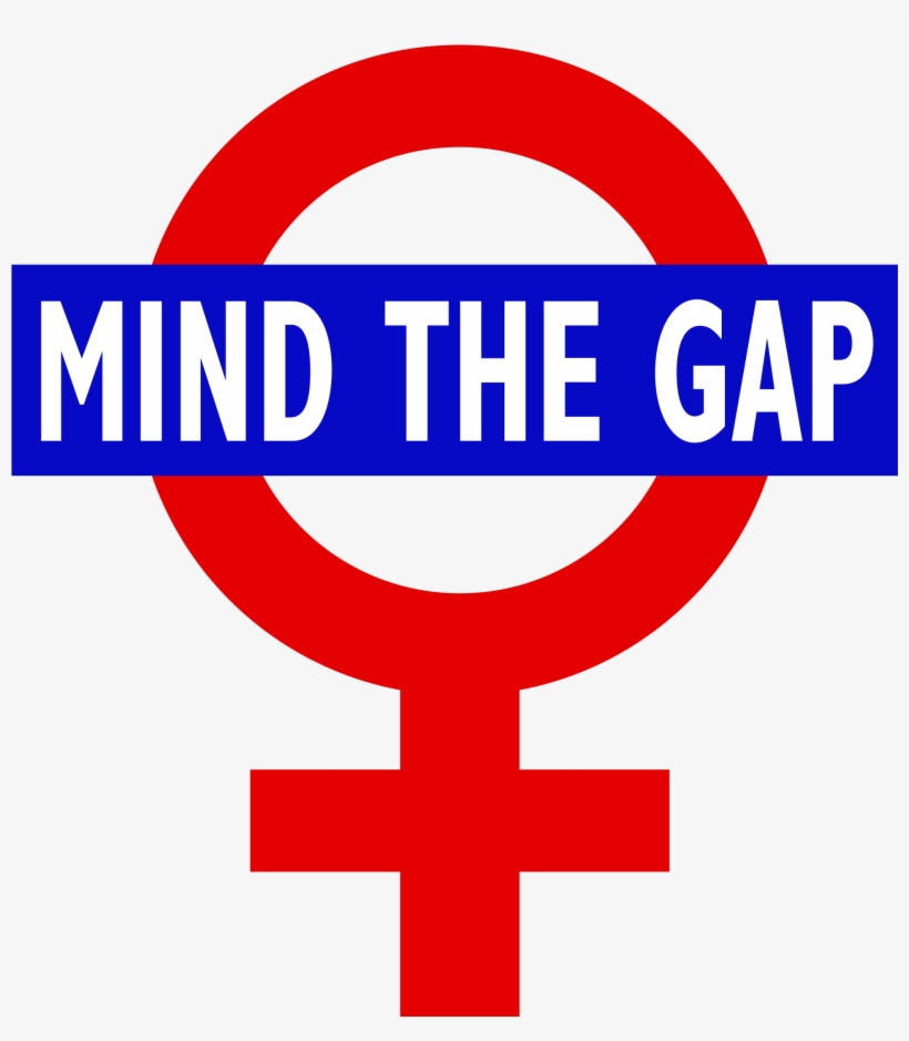 Mind The Gap Feminism, transparent png download
