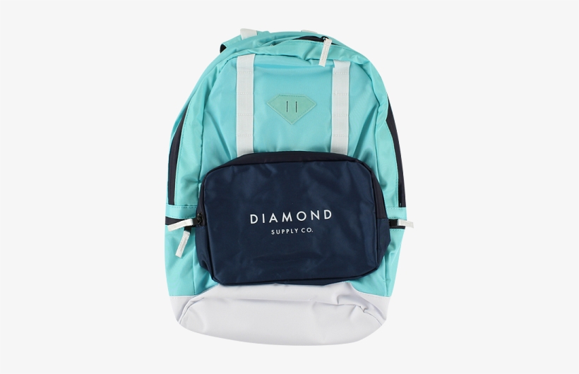 Diamond Supply Co - Diamond Dlyc Diamond Blue Skate Backpack, transparent png download