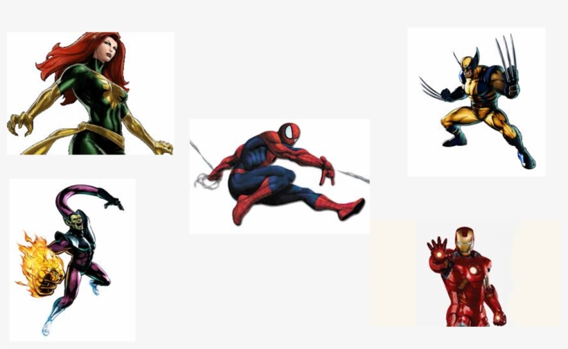 All Heroes - Marvel Top 5, transparent png download