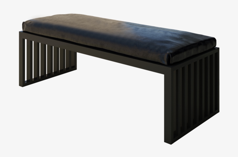 Larger / More Photos - Ahumada Leather Solid Bench Everly Quinn Upholstery:, transparent png download