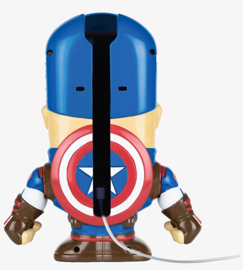 For Additional Information, Visit Www - App Dudes Captain America Smartphone Stand, transparent png download