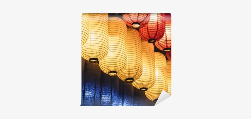 Japan Lantern Japanese Festival In Temple Colorful - Lantern, transparent png download
