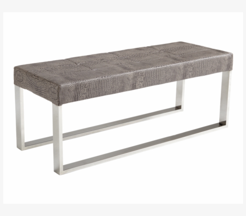 Mirage Crocodile Bench - Sunpan Mirage Crocodile Bench, transparent png download