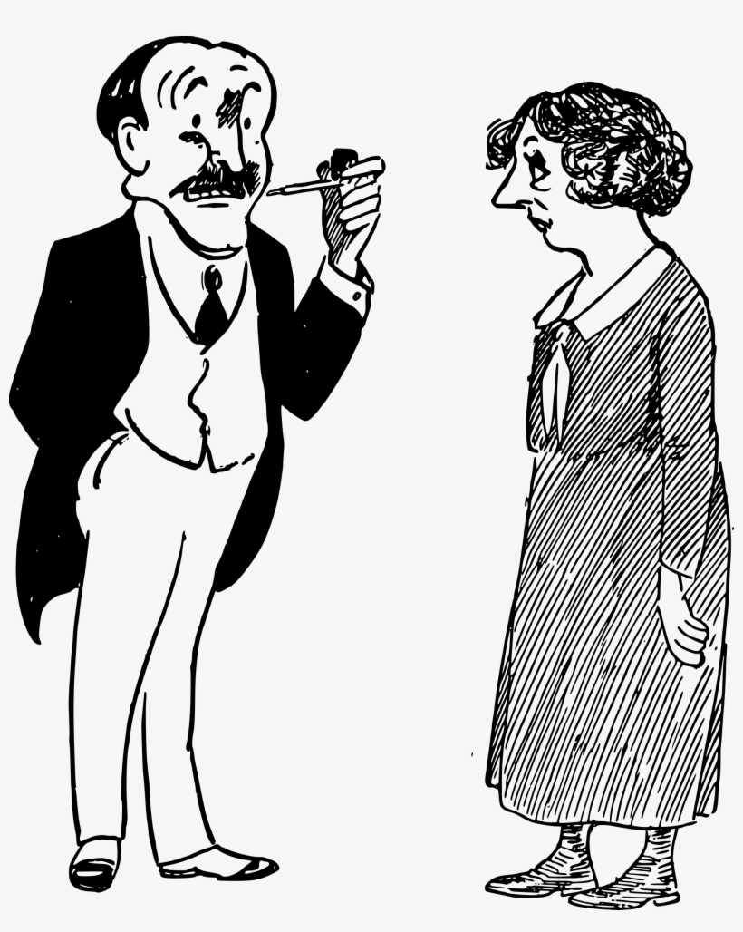 This Free Icons Png Design Of Pipe Smoker And Lady, transparent png download