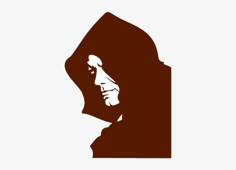 Light Gone Story Man - Hooded Man Silhouette, transparent png download