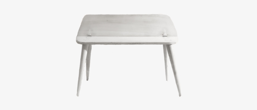 The Primitive Folding Bench Is Bleached 1920's Vintage - Ottoman, transparent png download