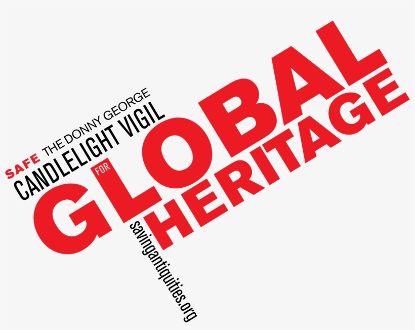 Safe The Donny George Candlelight Vigil For Global - Global Heritage Bag (red Logo), Adult Unisex, Natural, transparent png download