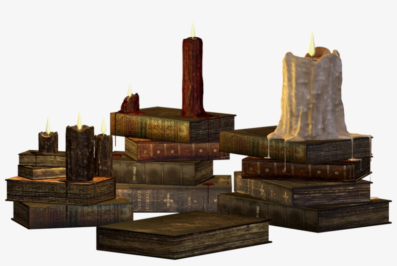 Candles Candle Books, transparent png download