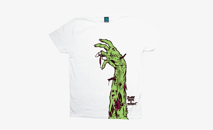 Perfect Zombie Tshirt For Any Skate Video ;) (via Zombie - Zombie Arm, transparent png download