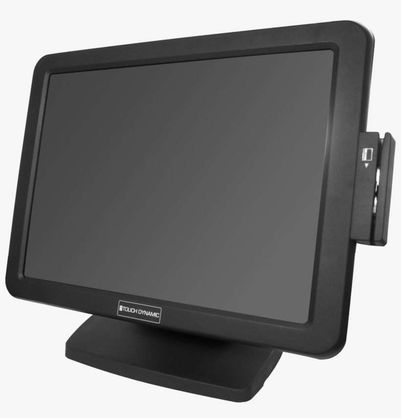 Ec150 Touch Monitor Front Angled - Touch Dynamic Ec150 Touch - Led Monitor - 15 - Touchscreen, transparent png download