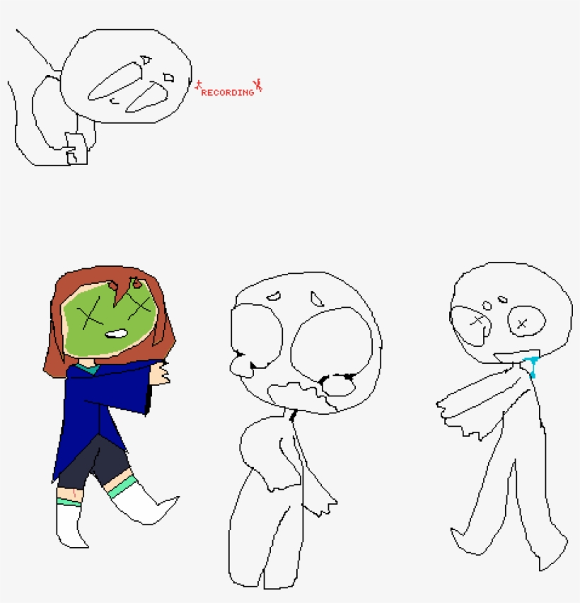 Zombie - Cartoon, transparent png download