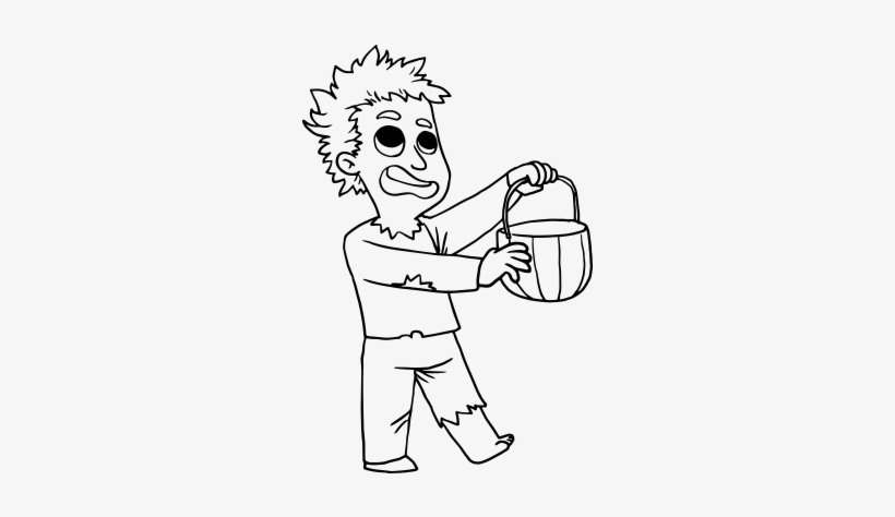 Zombie Disfraz Dibujo, transparent png download