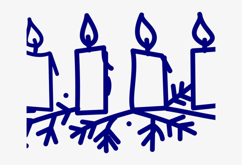 Candle Clipart Candlelight Service - Advent Clip Art Transparent PNG