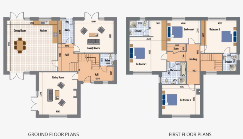 Total Floor Area - Floor Plan, transparent png download